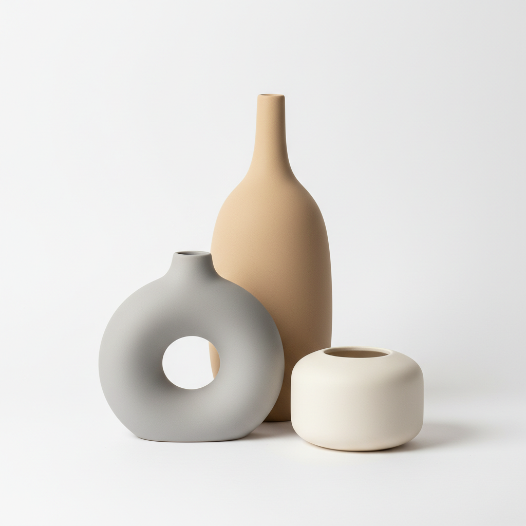 Ceramic Vase Collection Set
