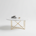 Marble & Gold Coffee Table